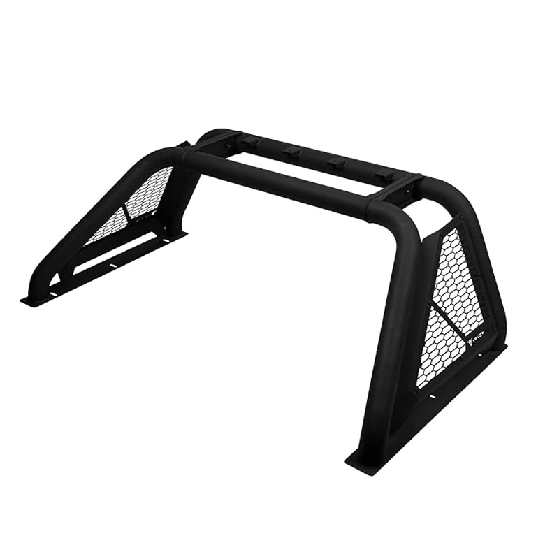 OEM Adjustable Car Pickup Truck Bed Parts Side Rails Rack Black Classic off-Road Sport Chase Roll Bar with Side Rails