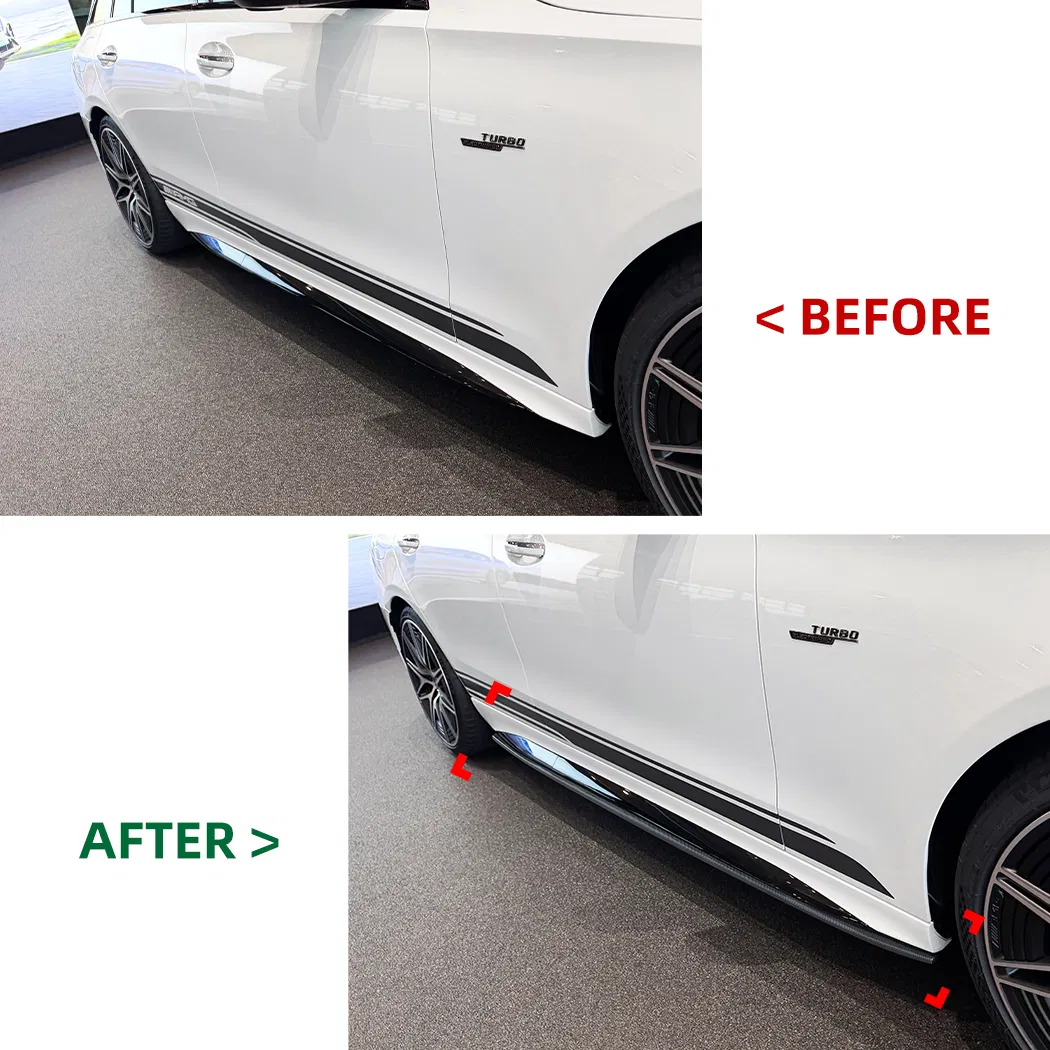 W206 Side Skirt View 2