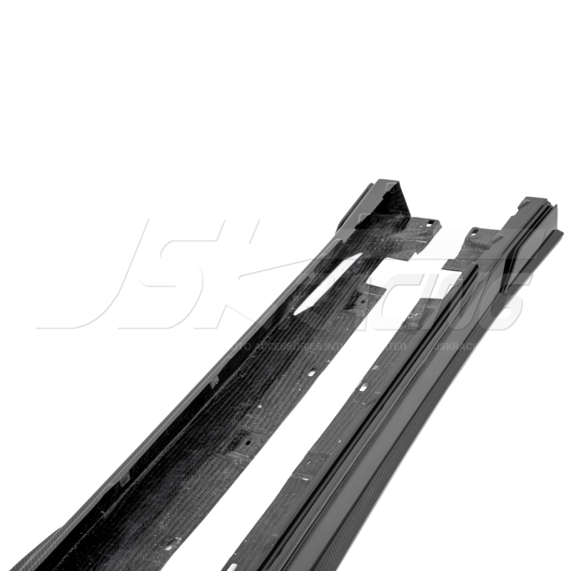 Topcar Style Dry Carbon Fiber Side Skirts for 2019-2022 Mercedes Benz Amg Gt50 Gt53 Gt63s Car Accessories Upgrade Factory Wholesale
