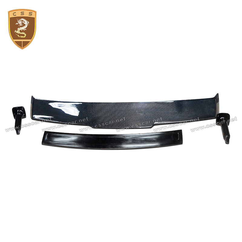 Cheapest Price Ppi Style R8 Carbon Fiber Rear Trunk Spoiler Wing for Audi