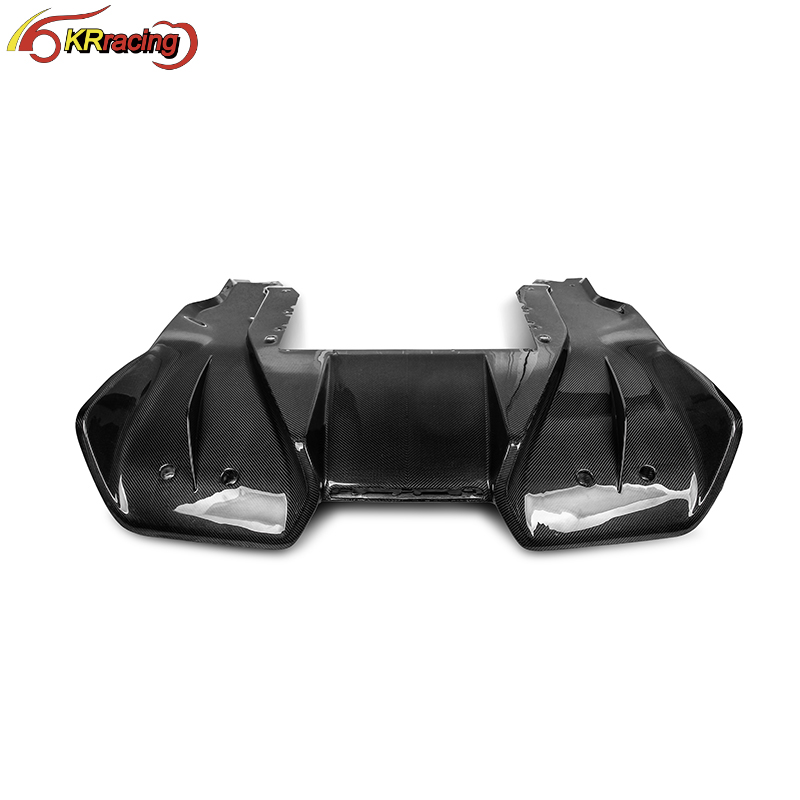 MSO Style Carbon Fiber Car Rear Bumper Diffuser for Mclaren 650S 2014-2017