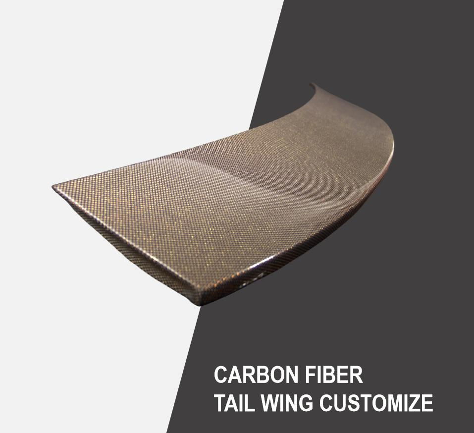 Car Spoiler Tail Wing for T~Esla Y with Carbon Fiber