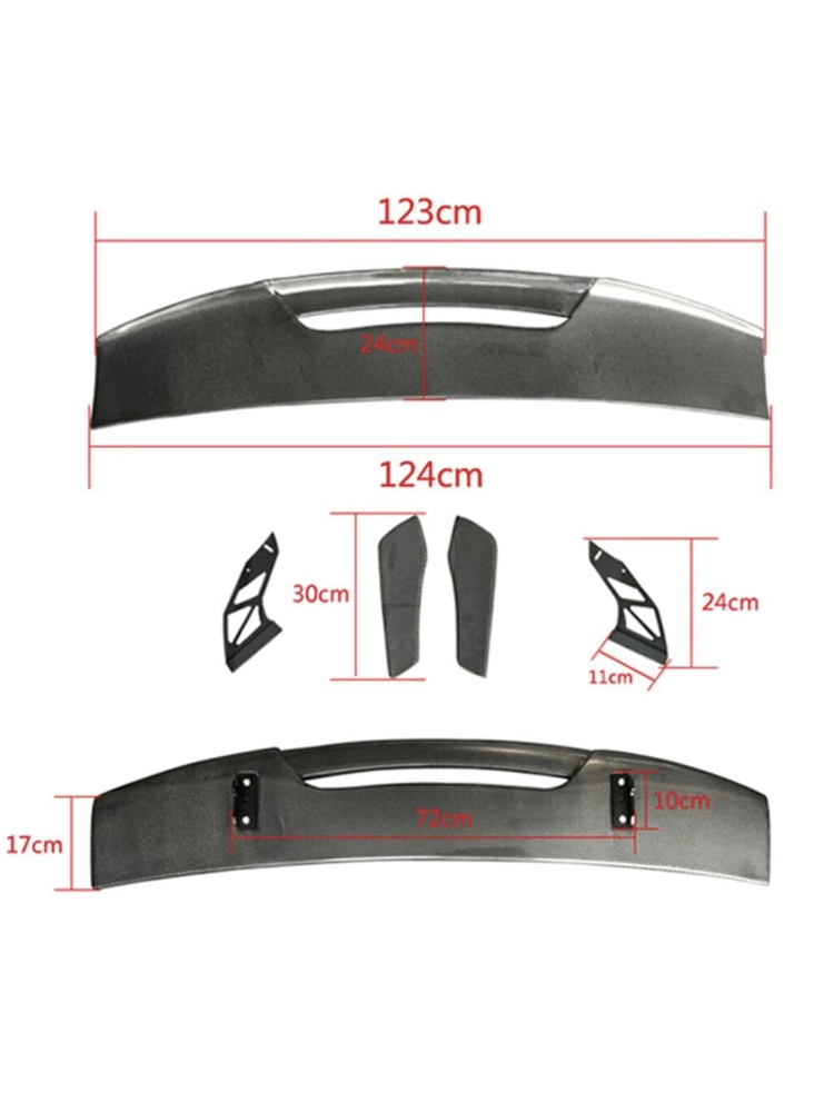 Ad Style Carbon Fiber Rear Spoiler for BMW G8X M2 M3 M4 F8X M2 M3 M4 2016+ Rear Wing Car