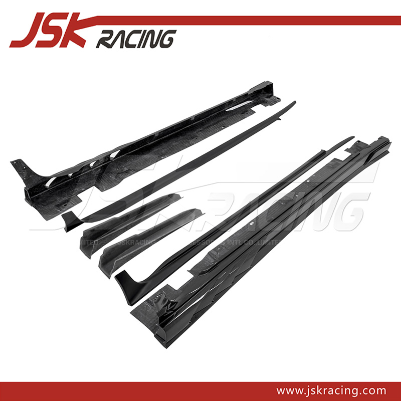 Topcar Style Dry Carbon Fiber Side Skirts for 2019-2022 Mercedes Benz Amg Gt50 Gt53 Gt63s Car Accessories Upgrade Factory Wholesale