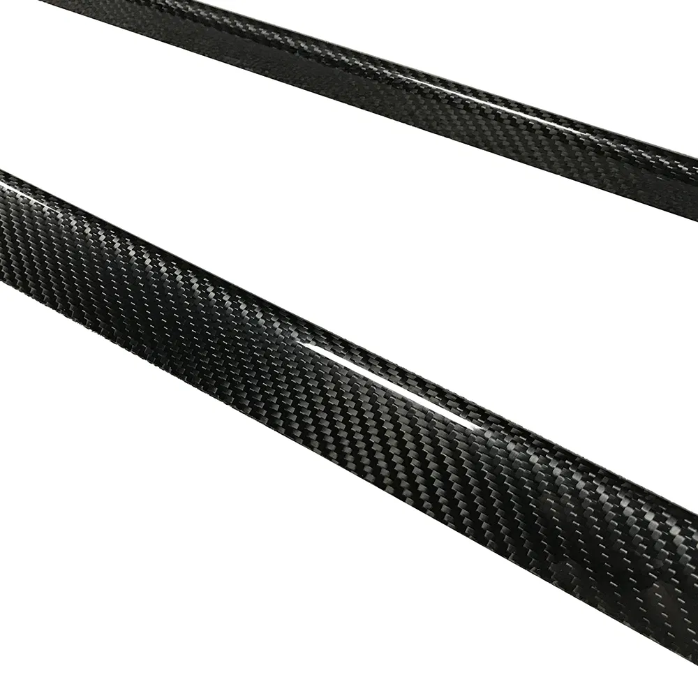for Mercedes Benz Gt50/53 Dry Carbon Fiber Side Skirt Auto Part Car Body Kit