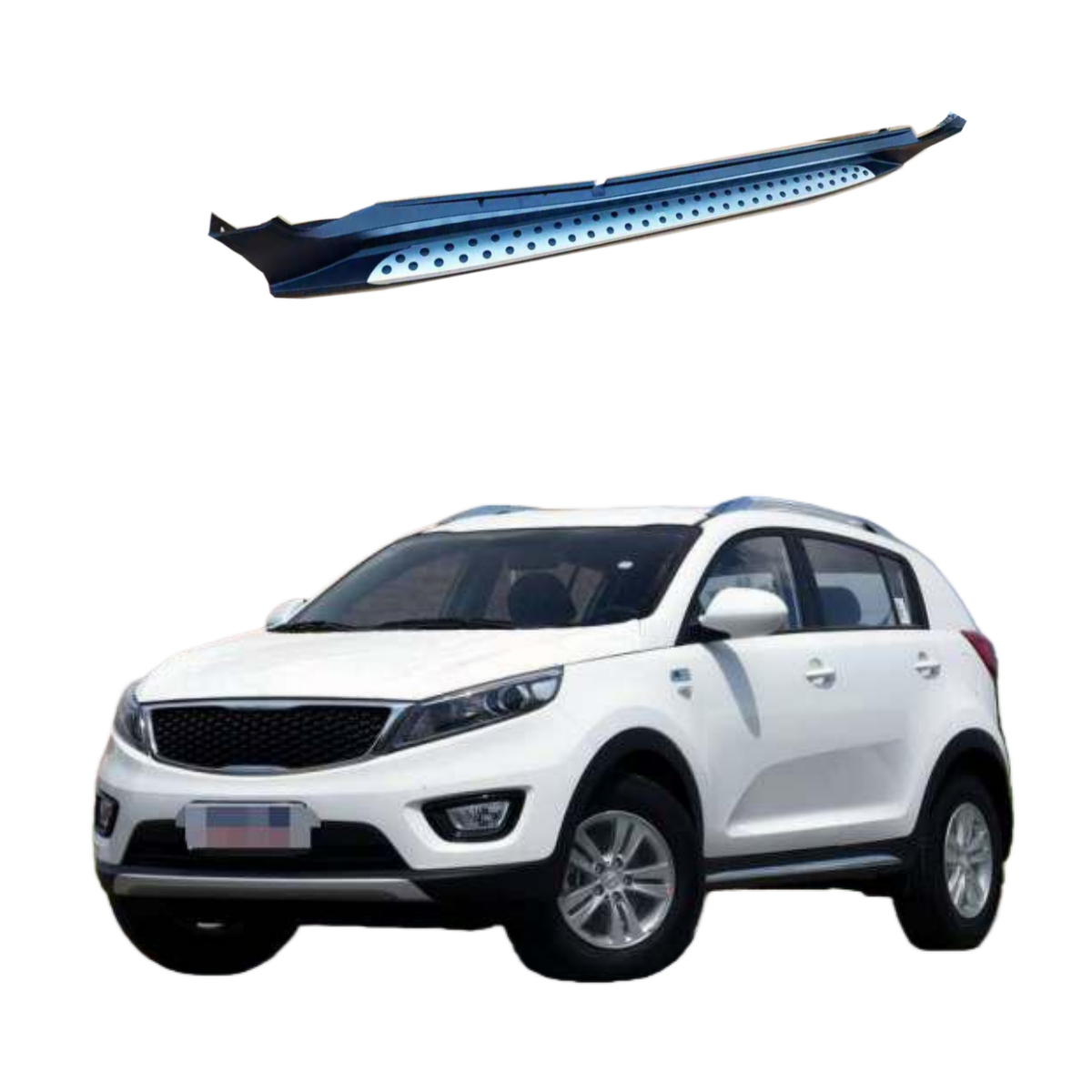 Hot-sale Car Auto Accessories Running Bar Side Steps for KIA Sportage R 2010-2017 High Quality Running Boards