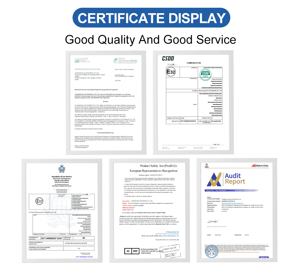 Certification