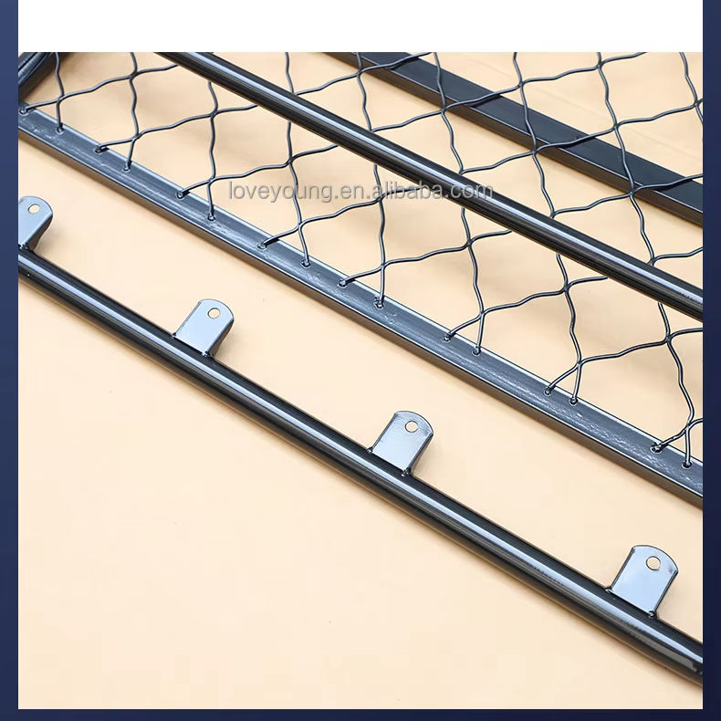 Universal Wholesale Steel Luggage Rack Mesh Basket Roof Top Cargo Carrier Rack Basket