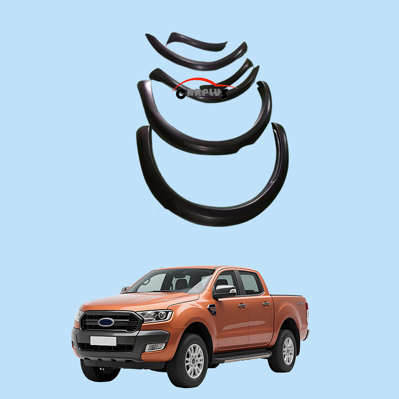 Auto Wheel Fender Flares Slim 3 Inch for Ranger 2012-2019 T6 T7 T8 Pickup Truck Mud Guard for Auto Wheels