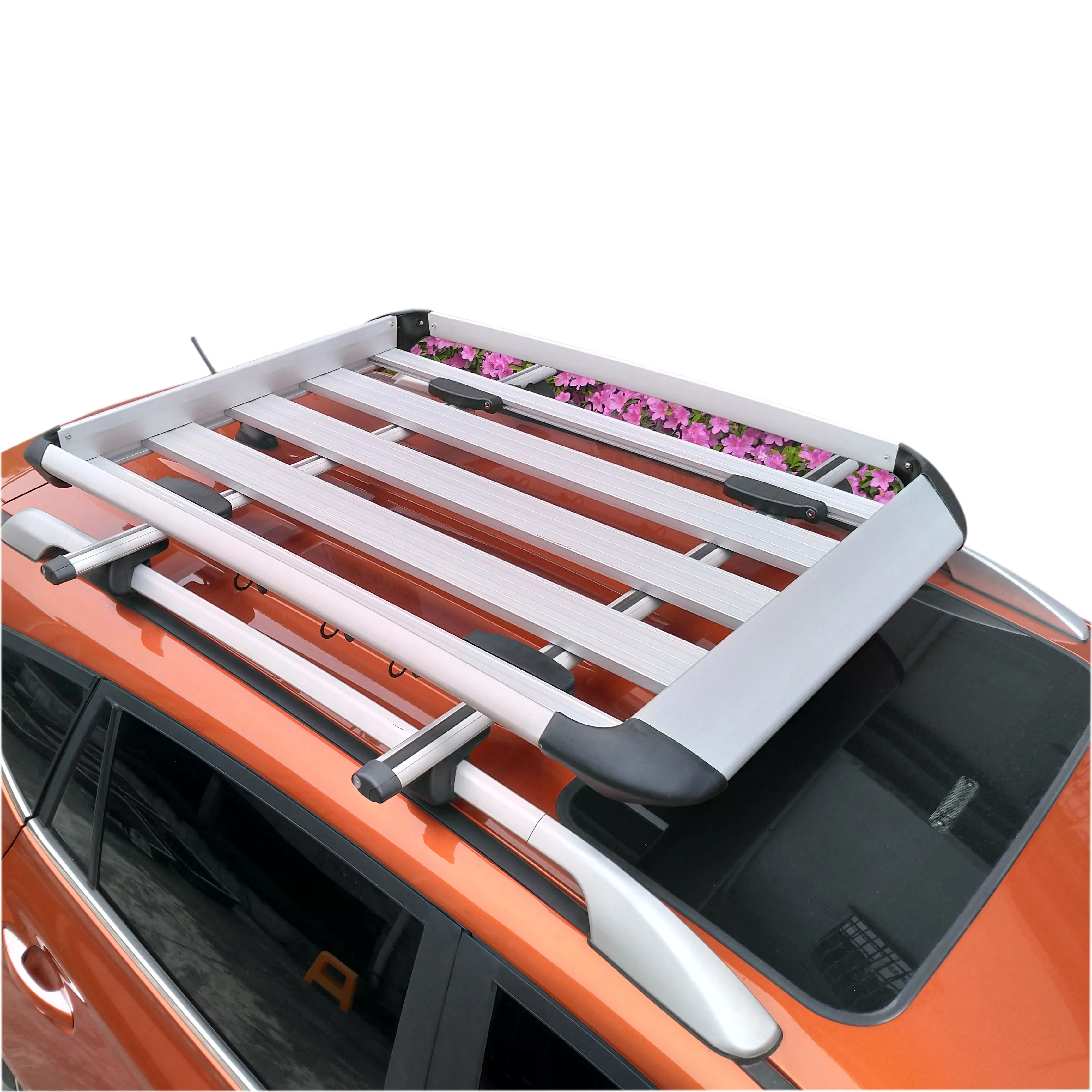 Aluminum Alloy SUV Roof Luggage Basket Cargo Rack Roof Rack Basket