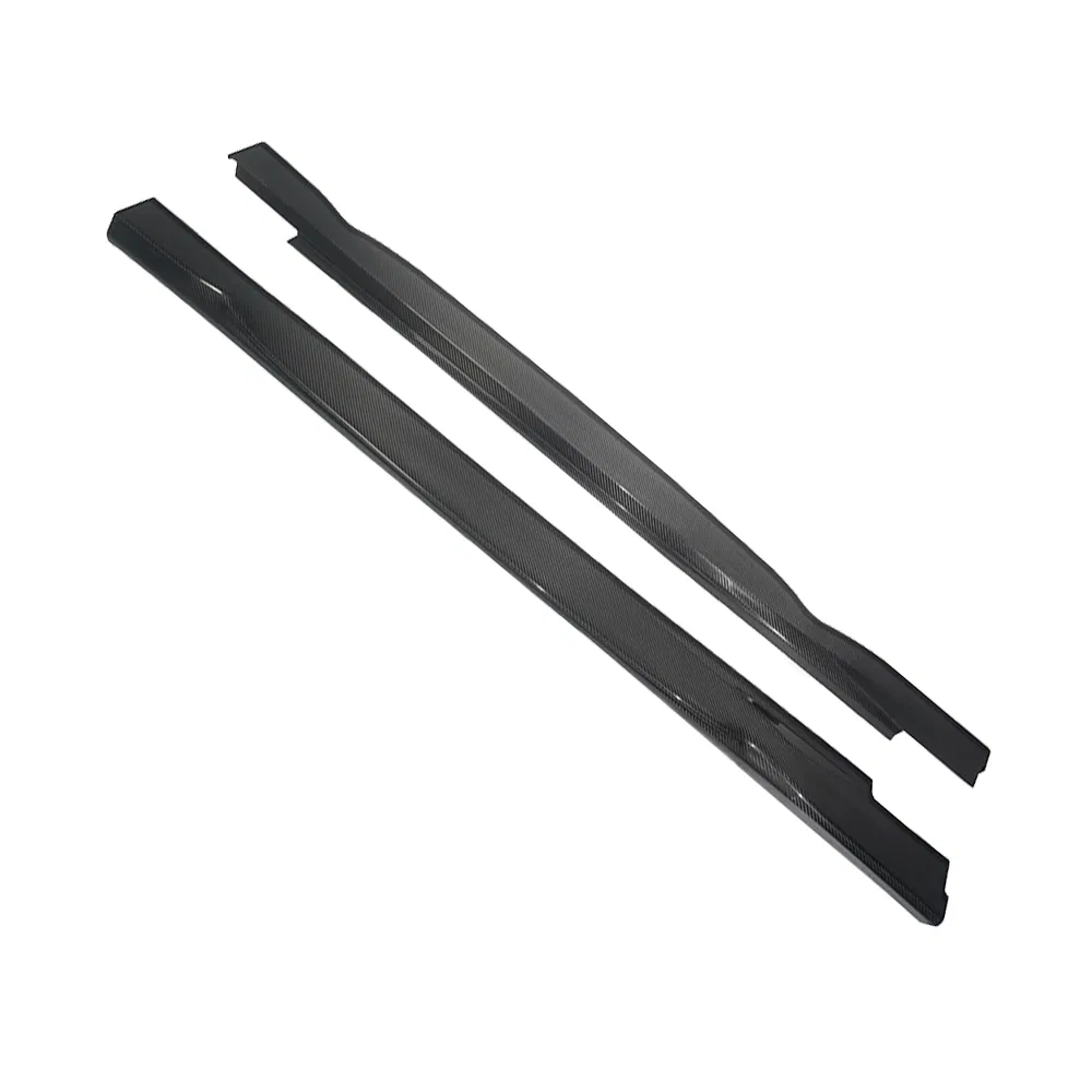 for Porsche Cayenne Dry Carbon Fiber Car Side Skirts, Body Kits, Skirt Set