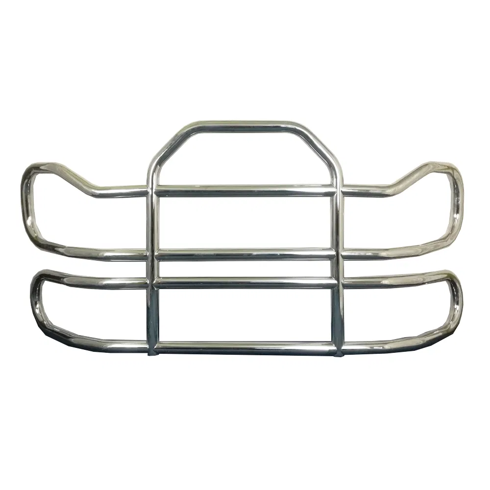 with Brackets 304 Stainless Steel America Semi Truck Bumper Deer Grille Guard for Kenworth T660 T680 Vnl Peterbilt 388
