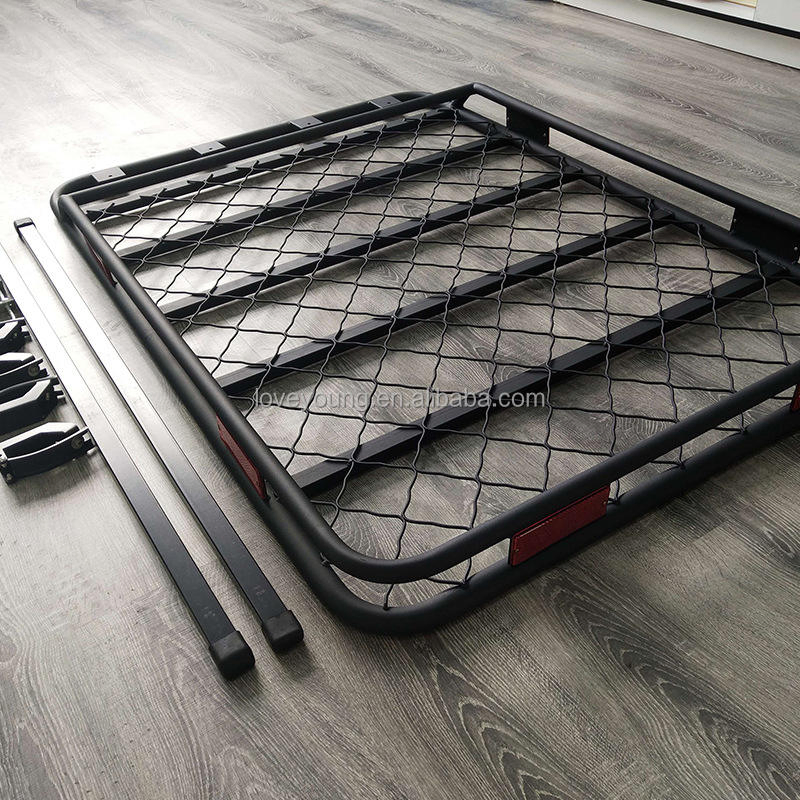 Universal Wholesale Steel Luggage Rack Mesh Basket Roof Top Cargo Carrier Rack Basket