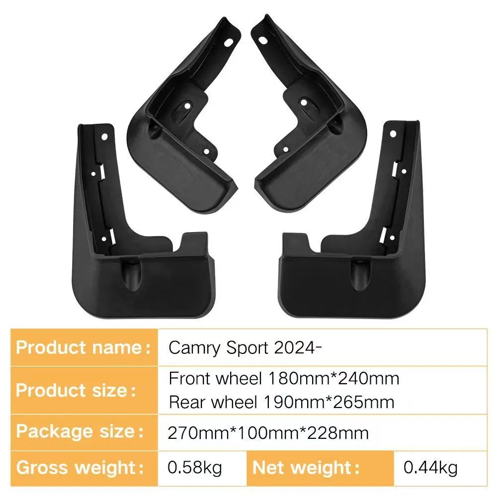 Car Accessories Camry Sport 2024 Mud Guard Mud Flaps