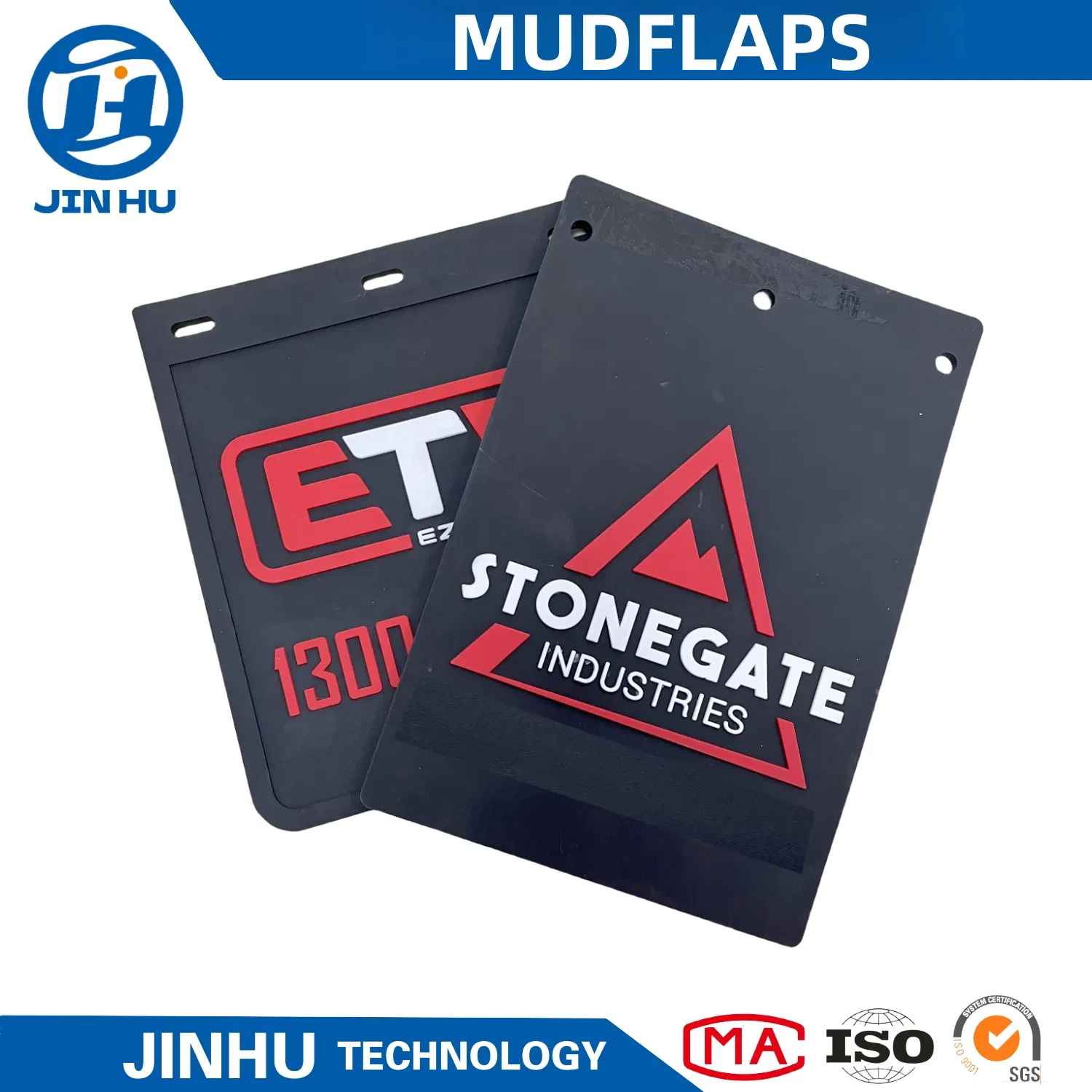 Logo Can Be Customized Rubber Mud Flaps for Truck Semi Trucks/Traile Cars