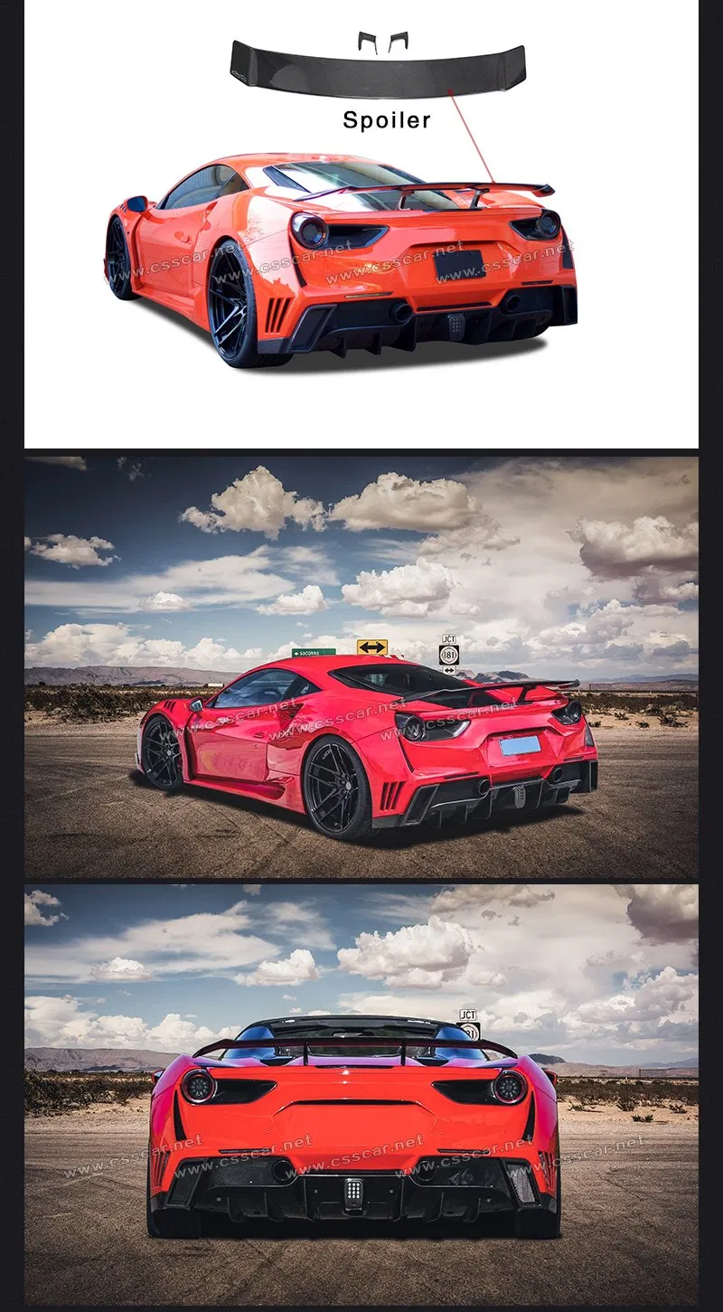 Ferrari 488 Spoiler 2