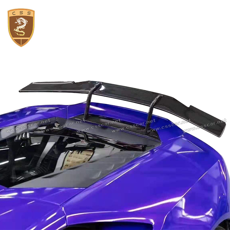 Forged Carbon Fiber Lp610 Evo Car Rear Spoiler Wing for Lambo Huracan Upgrade to N Style