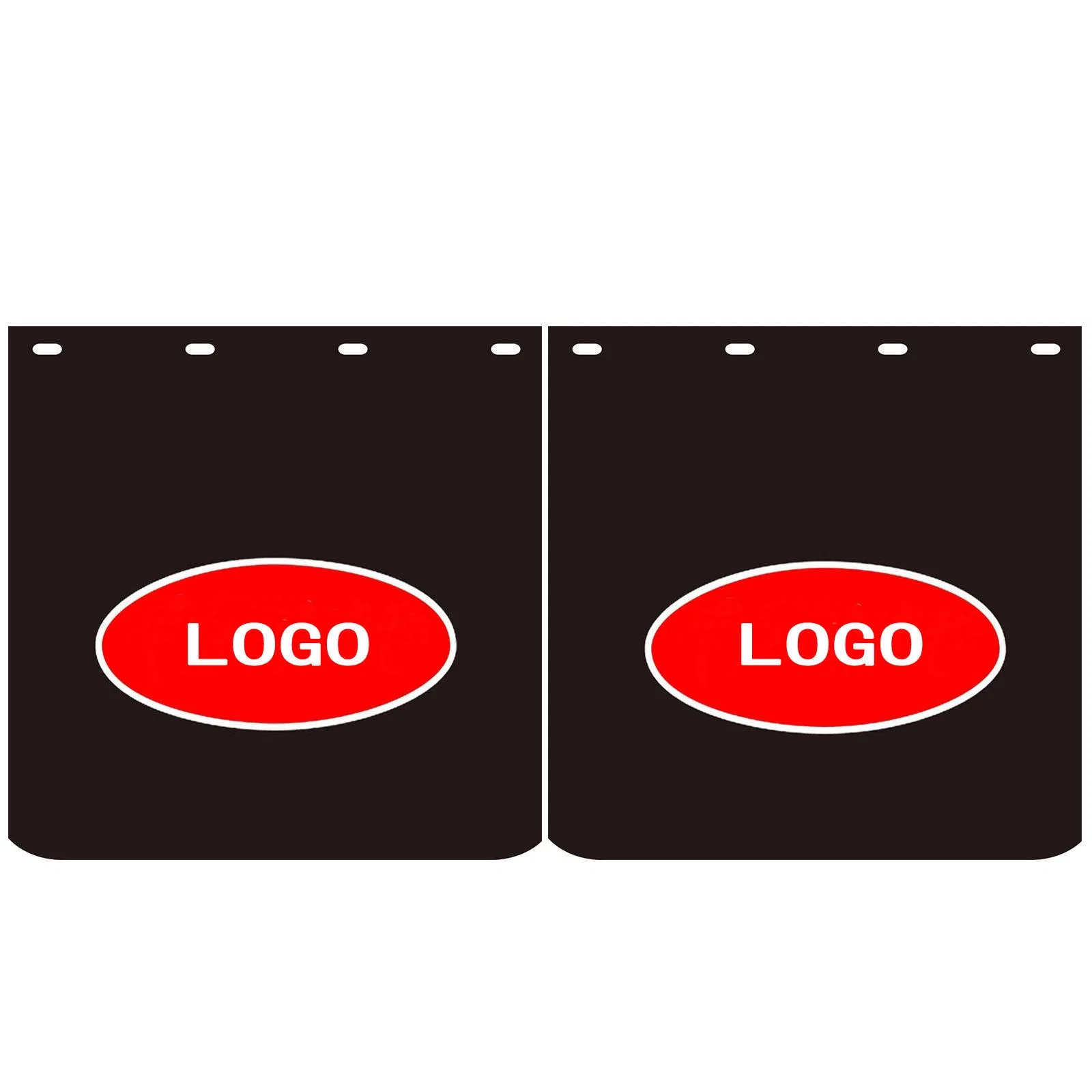 Custom Molded Logo Car Fender Splash Mud Guard Rubber Truck Mud Flap for Semi Trucks Trailer