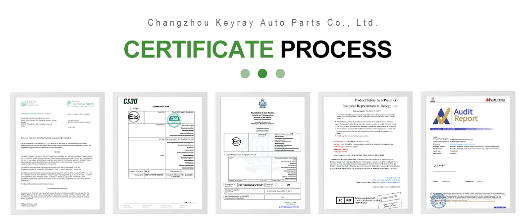 Certifications