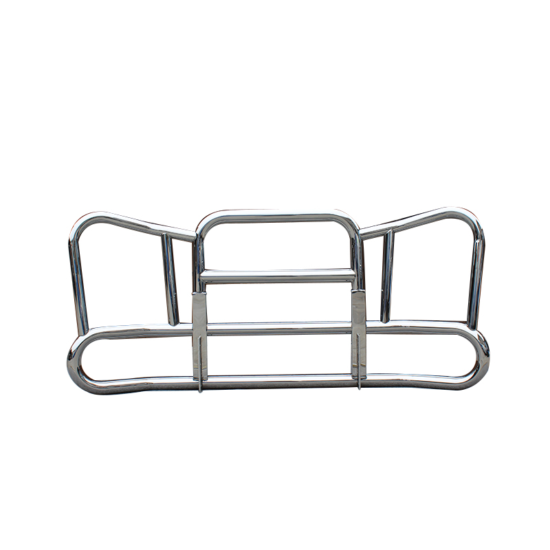 with Brackets 304 Stainless Steel America Semi Truck Bumper Deer Grille Guard for Kenworth T660 T680 Vnl Peterbilt 388