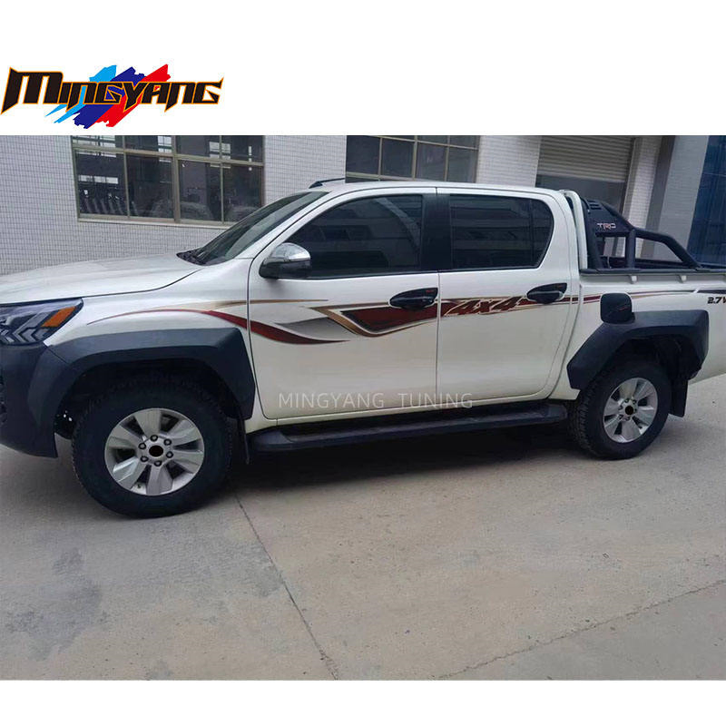 New Arrival Auto Accessories Gr Sport Wheel Arch Pocket for Toyota Hilux Revo Fender Flares 2020