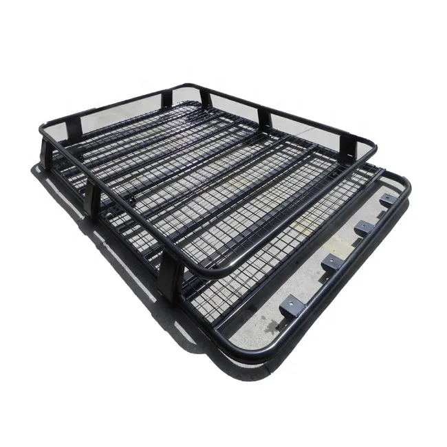 Universal Black Roof Rack Cargo Basket and Luggage Carrier Rack Basket