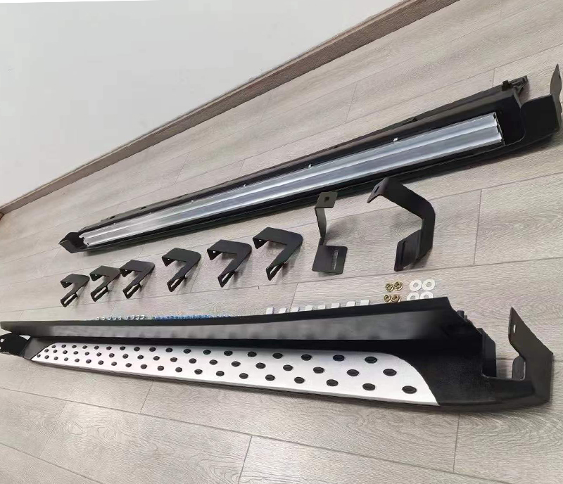 For Mitsubishi Outlander Aluminium Alloy Side Steps Heavy Duty Non Slip Running Board Off Road Exterior Replacement Parts