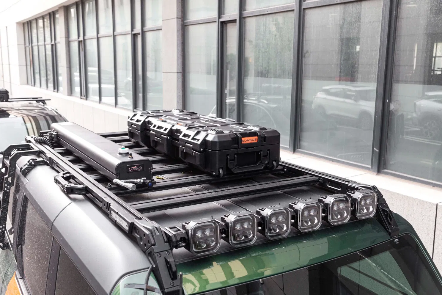 Car Roof Rack Luggage Box Storage Box Truck Tool Cargo Box
