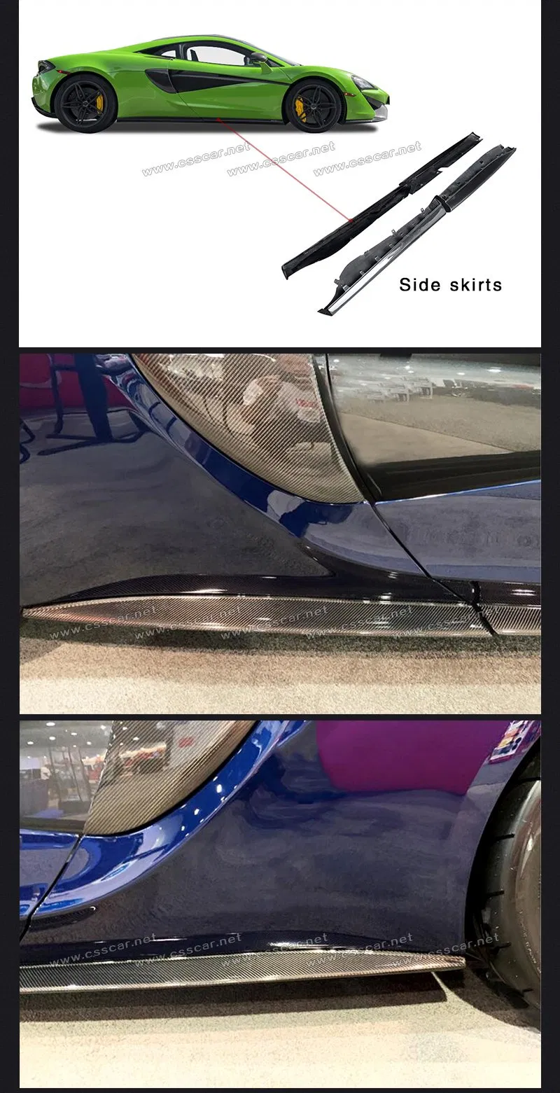 Mclaren Side Skirt View 2