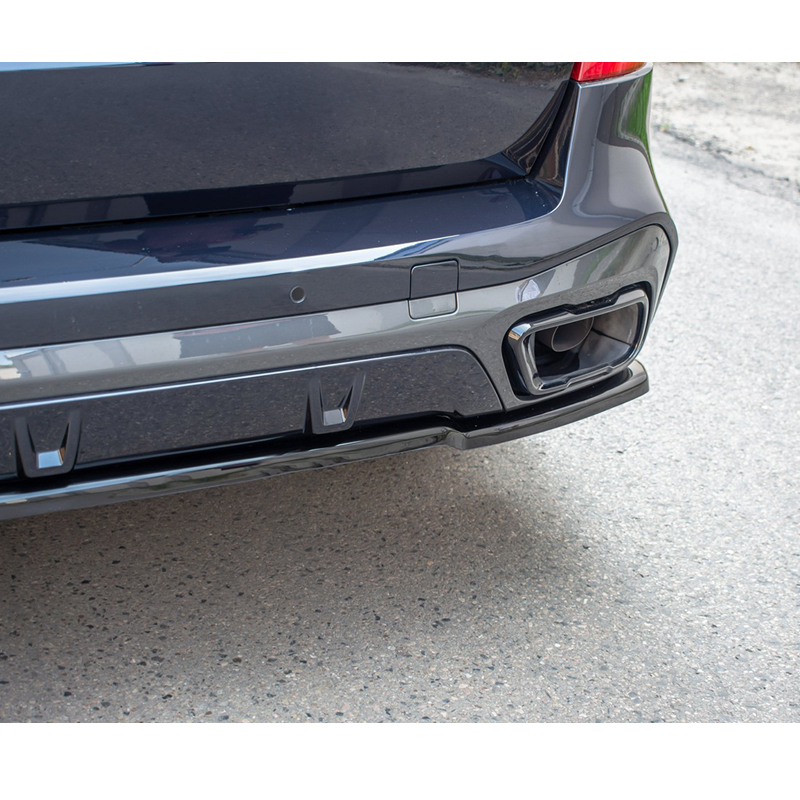 Black ABS Material Rear Bumper Lip Diffuser for BMW X5 G05 2018-2023