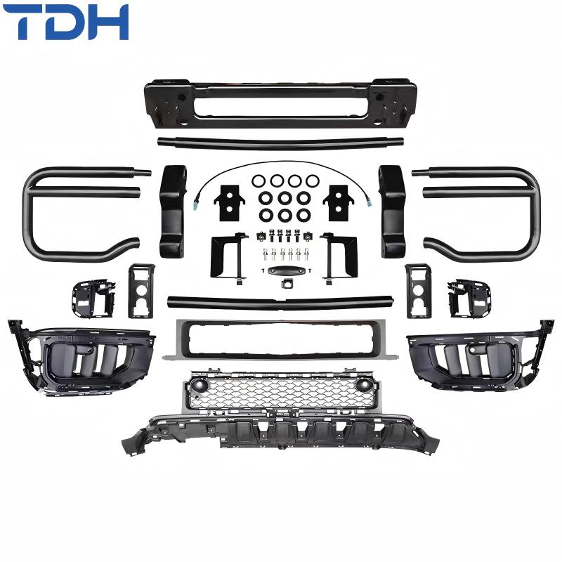 Car Accessories Crash Guard for 2025 Mercedes Benz W465 G63 Amg Modified to 1: 1 Front Guard with Grille