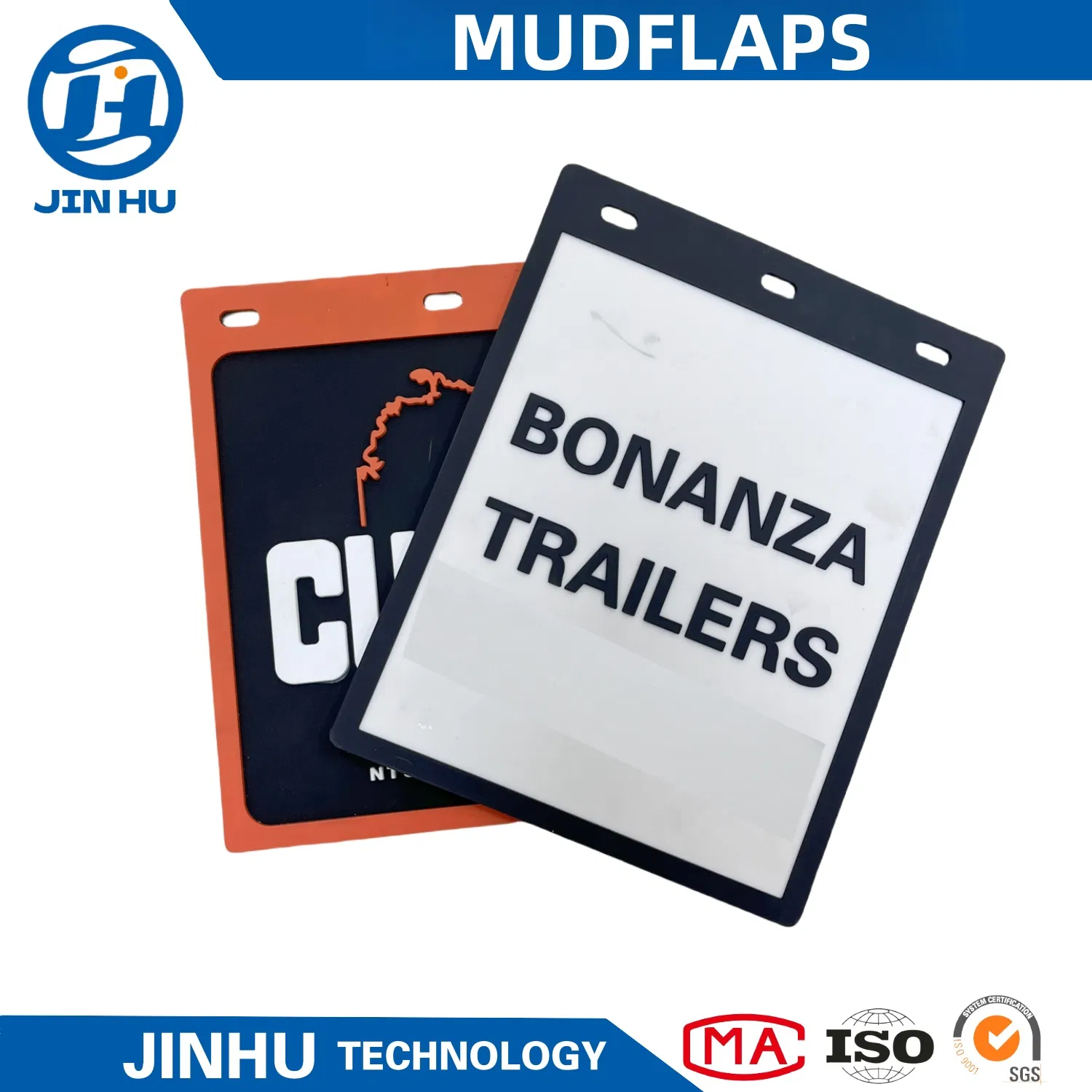 Logo Can Be Customized Rubber Mud Flaps for Truck Semi Trucks/Traile Cars