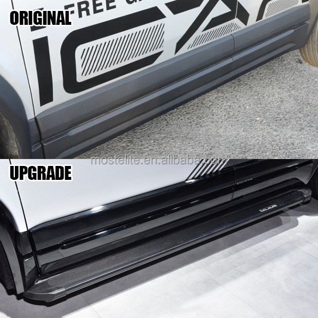 Car Exterior Accessories Aluminum Alloy Running Board Factory Side Step Foot Bar for Chery Icar03