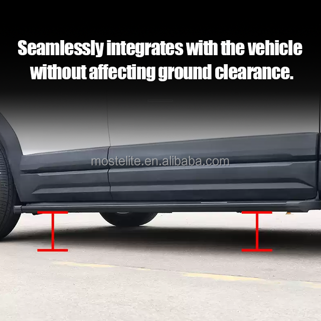 Car Exterior Accessories Aluminum Alloy Running Board Factory Side Step Foot Bar for Chery Icar03