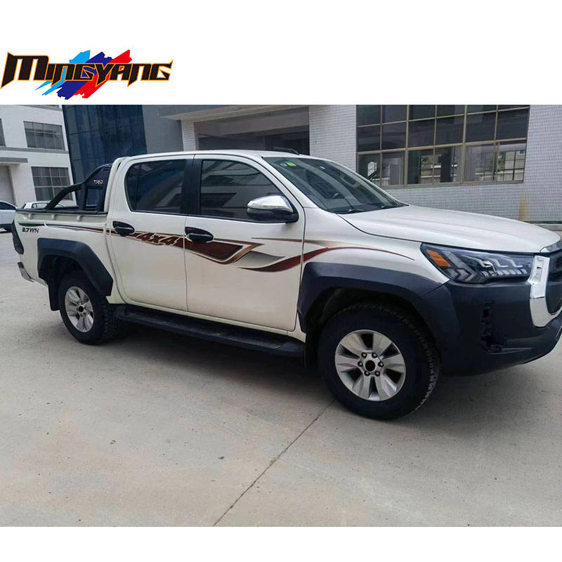 New Arrival Auto Accessories Gr Sport Wheel Arch Pocket for Toyota Hilux Revo Fender Flares 2020