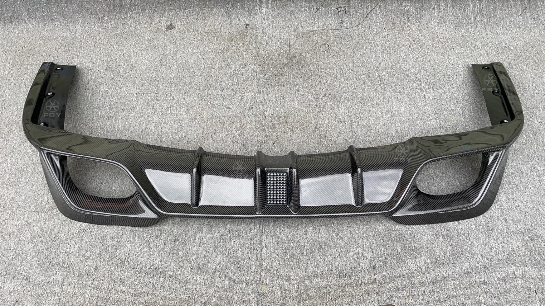 Carbon Fiber Rear Bumper 3