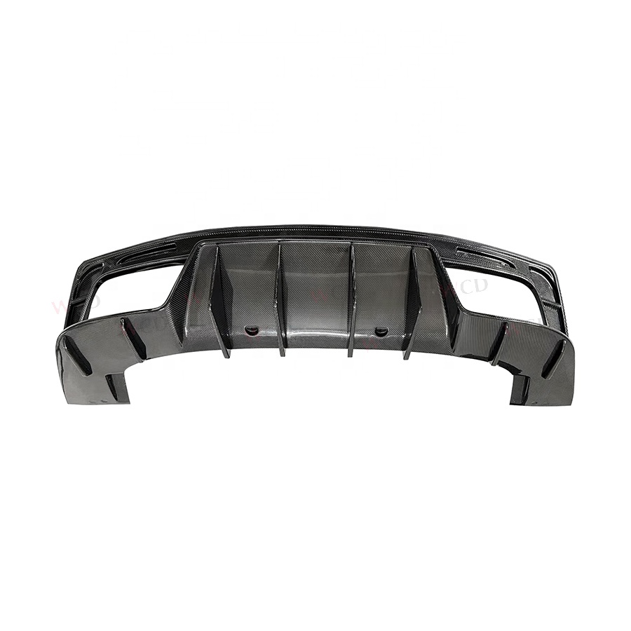 Carbon Fiber Rear Bumper Lip Diffuser for for Chevrolet Camaro ZL1 2017-2019 Rear Diffuser Spoiler Splitter Car Accessories