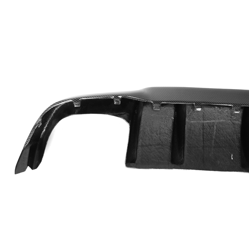 For BMW M2 F87 2014-2018 Carbon Fiber V Style Rear Bumper Diffuser Lip Spoiler New Condition F87 M2 Competition Rear Diffuser