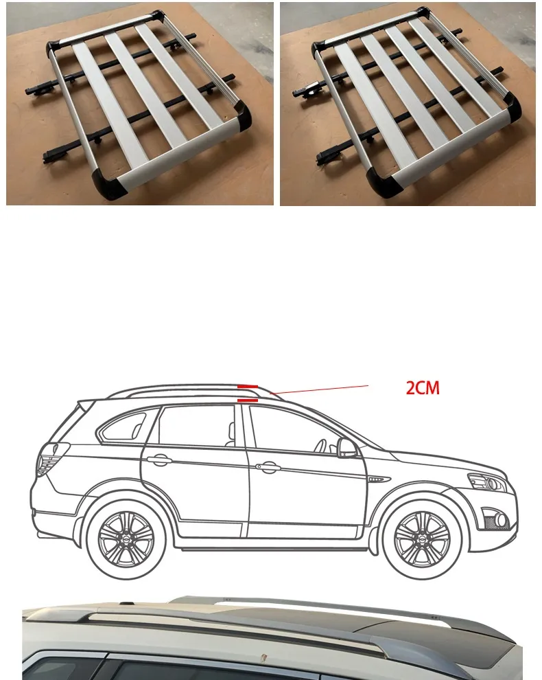 Car Roof Rack Detailed View