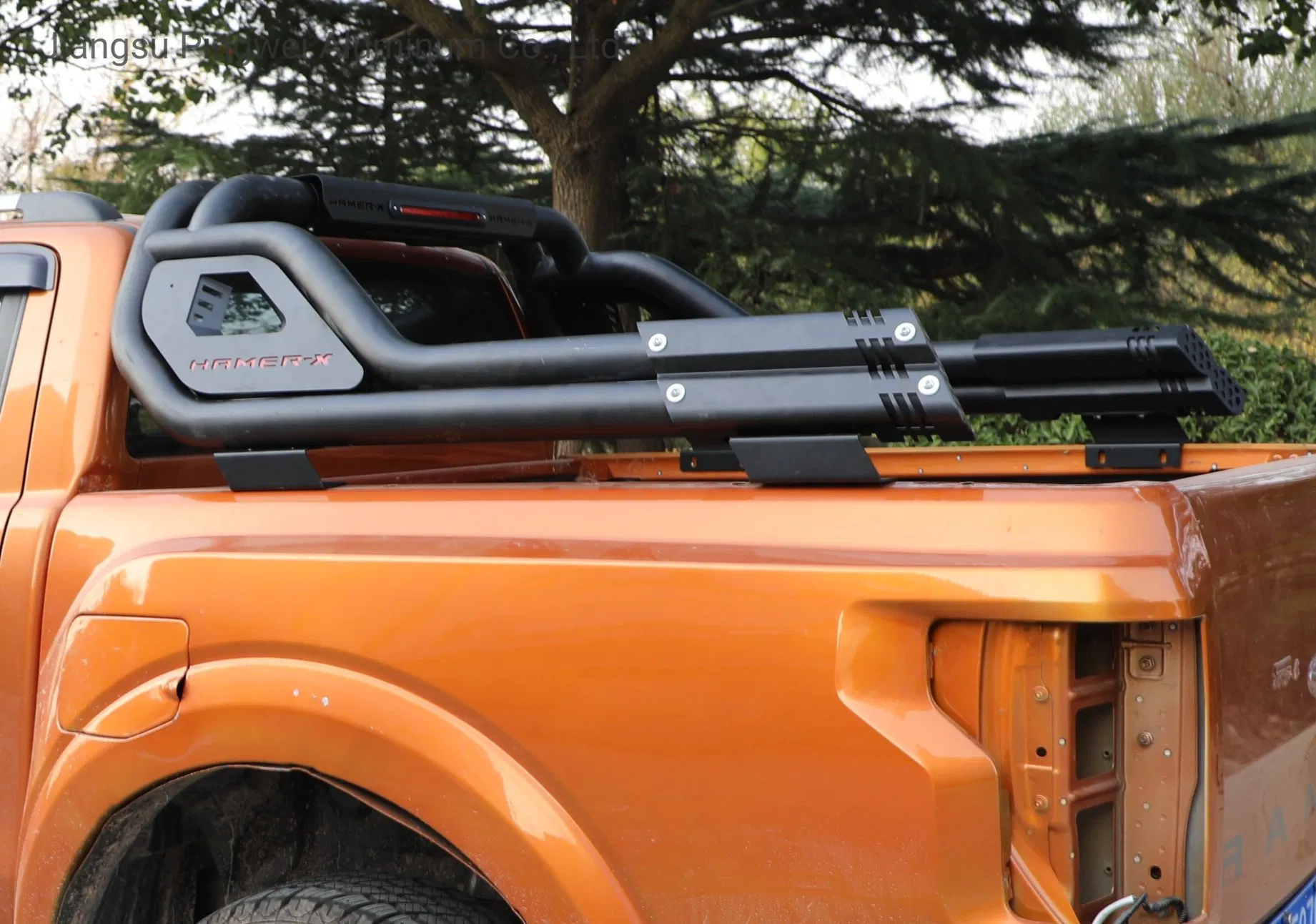 Universal 4X4 Pickup Truck Bed Stainless Steel Rollbar Top Roll Bar for Ford Ranger T6 T7 T8