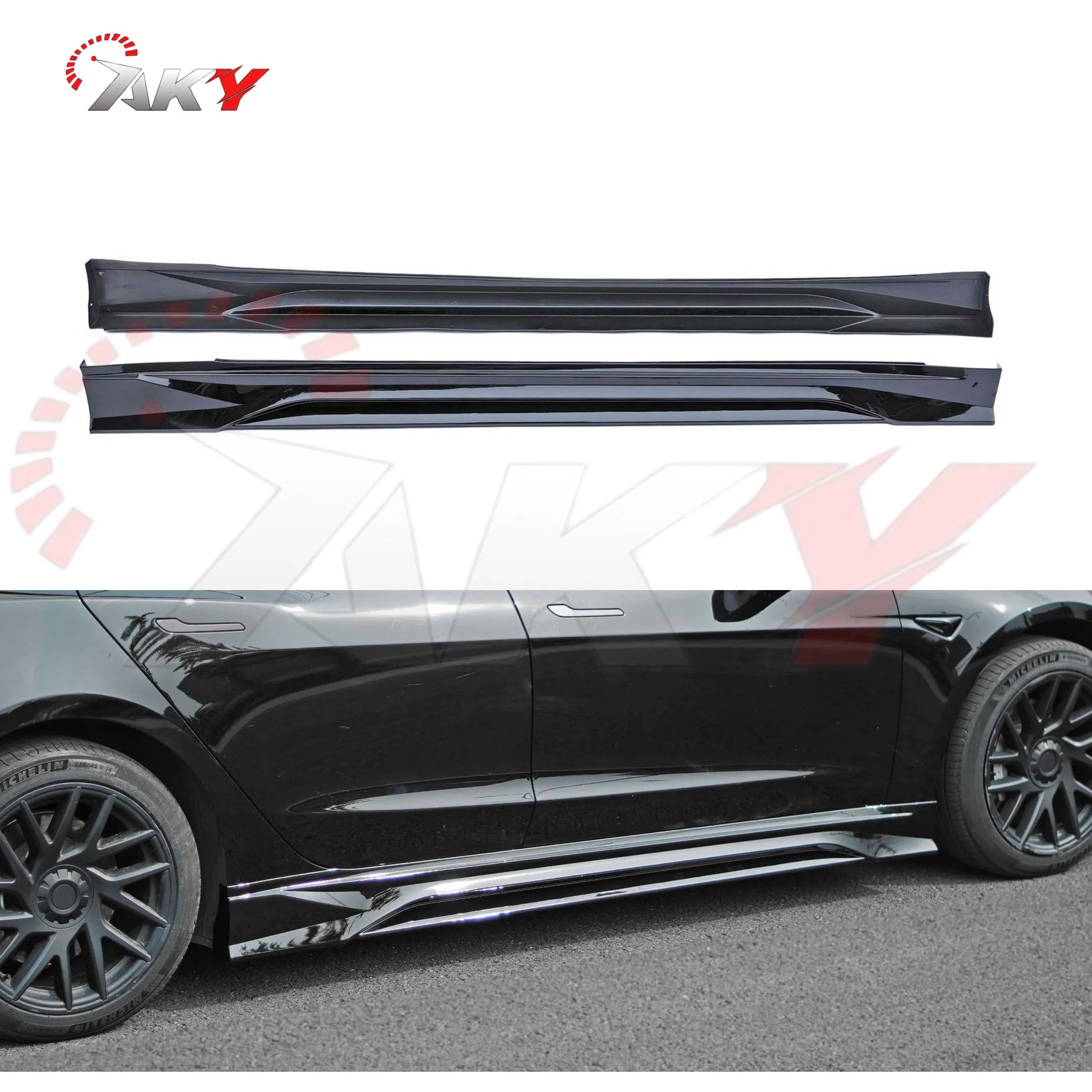 Side Skirts for Tesla Model 3 2023 Highland Body Kit Car Accessory