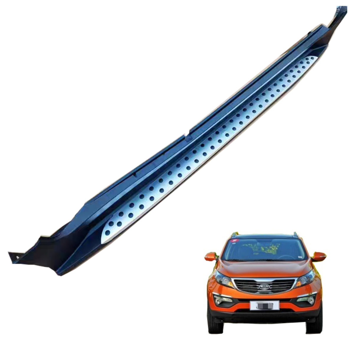 Hot-sale Car Auto Accessories Running Bar Side Steps for KIA Sportage R 2010-2017 High Quality Running Boards
