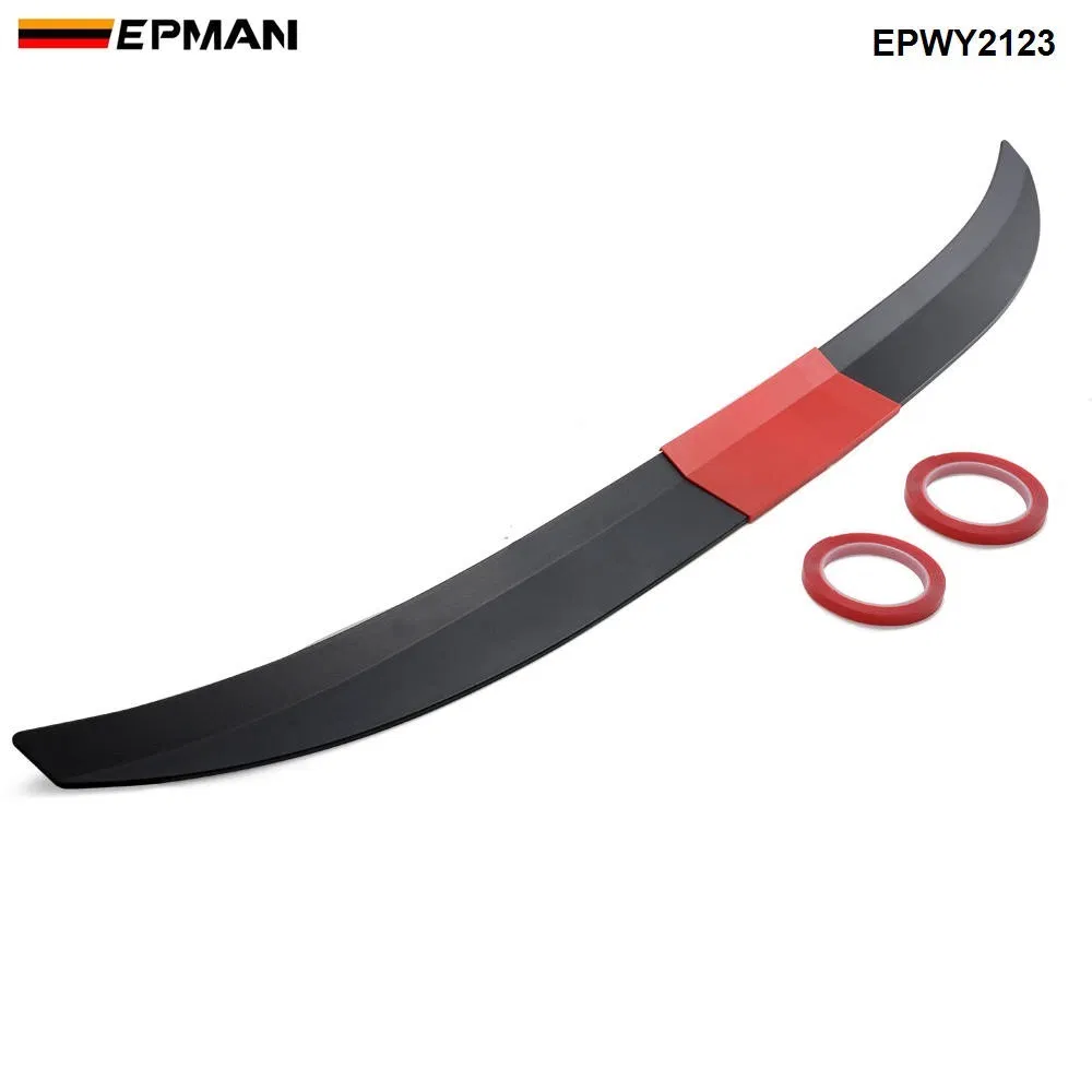 Epman 20sets/Carton ABS Adjustable Universal Car Rear Trunk Spoiler Lip Spoiler Wing for Car Universal Adjustable Rear Trunk Spoiler Lip Epwy2123-20t