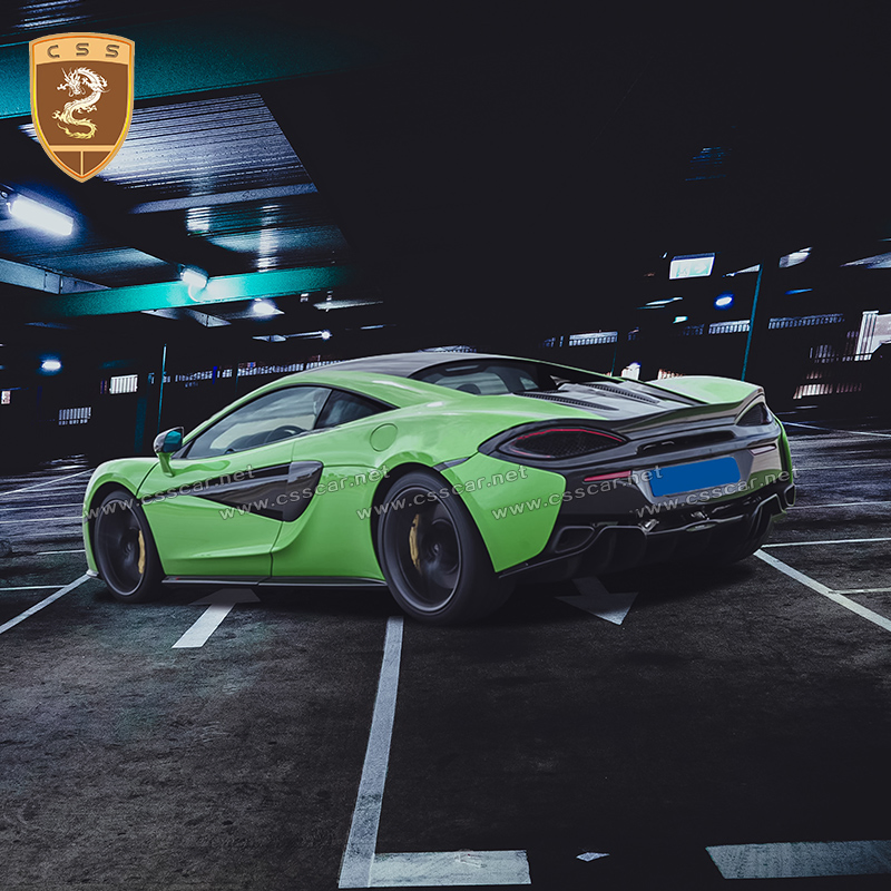 Real Carbon Fiber Fabric Car Part Side Skirts for Mclaren 540c 570s