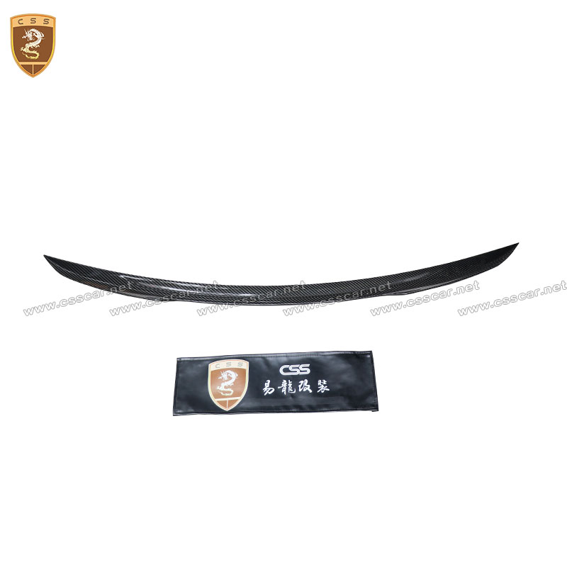 Good Quality Upgrade to X Style Dry Carbon Fiber Rear Trunk Ducktail Racing Wing Sopiler for Mercedes Bens S Class W223