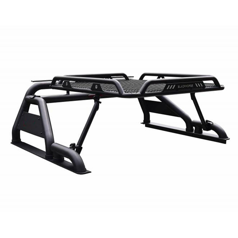 OEM Adjustable Car Pickup Truck Bed Parts Side Rails Rack Black Classic off-Road Sport Chase Roll Bar with Side Rails