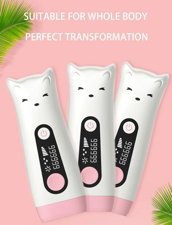 Melhor Dispositivo de Remoção de Cabelo Dispositivo de Limpeza Facial Remoção de Cabelo Indolor