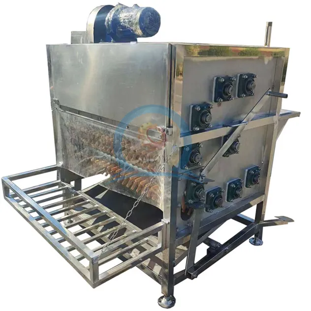 Máquina de arrancar de frango