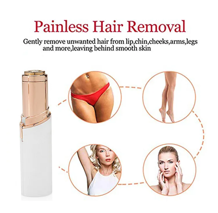 Melhor Vendedor Caneta Portátil Mini Removedor de Pelos de Sobrancelha Recarregável Elétrico para Mulheres Aparador de Sobrancelhas