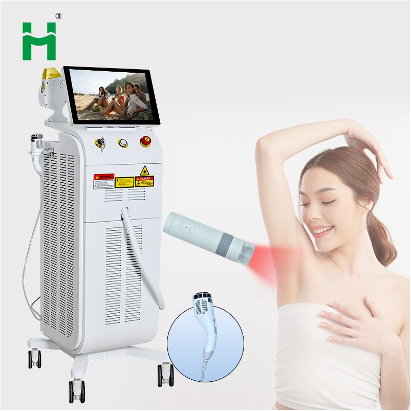 Máquina de Depilação a Laser Diode de Grau Profissional Popular Ótima para Clínicas Estéticas Preço com Desconto para Compras em Grande Escala